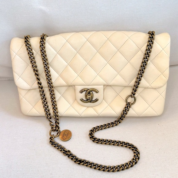 Le Lis Handbags - For msrluxury Authentic Lambskin Quilted Purse